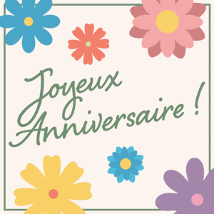GIF animés joyeux anniversaire